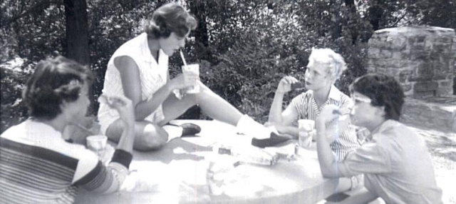 I think this one was a picnic we had right before I moved to Pittsburgh after 10th grade.  I just remember what a great time it was. Submitted by Sandra Tauberg Hess.