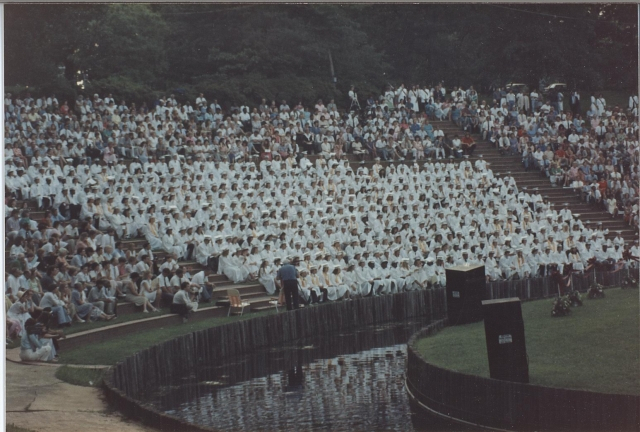Baccaulaureate  at Meredith College - 1987