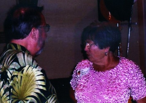 Patty Laughlin Mock   Ralph (Gabby) Wilson pic taken at Overland Park Grade School Reunion