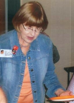 Alice Calderwood Hawk at Overland Park Grade School Reunion