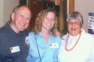 Gordon Kauffman, Anne Marie Kauffman Gordon Kauffans daughter, Carol Solomon Mitchell