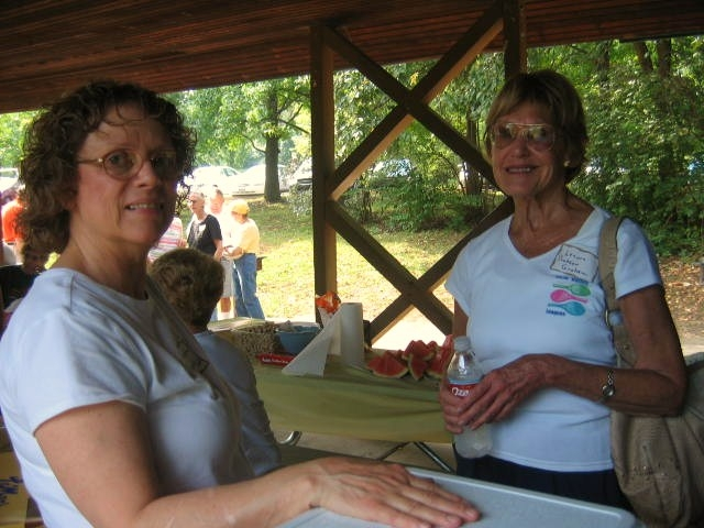 GeorgeAnn (Waverly Andersons sister)  Lenora Prosser Graham Hickory Grove Reunion 