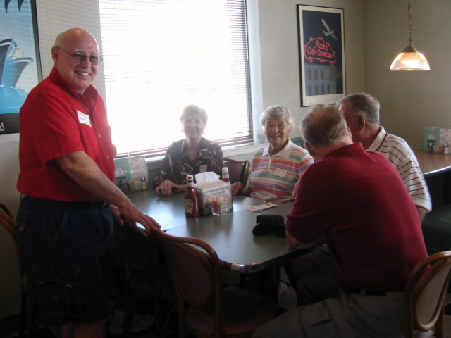 Warren Haskin, Barbara Roark Passmore, Lonnie Eye Proctor (our gym teacher at Hickory Grove School)  THANK YOU FOR COMING! WE ALL LOVED HAVING YOU WITH US! 