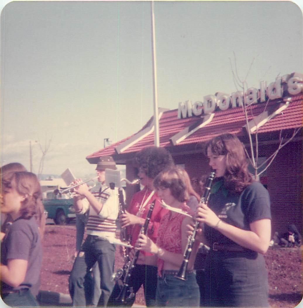 McDonalds Grand Opening Mark Esary, Kathy Fix & Linda Crislip