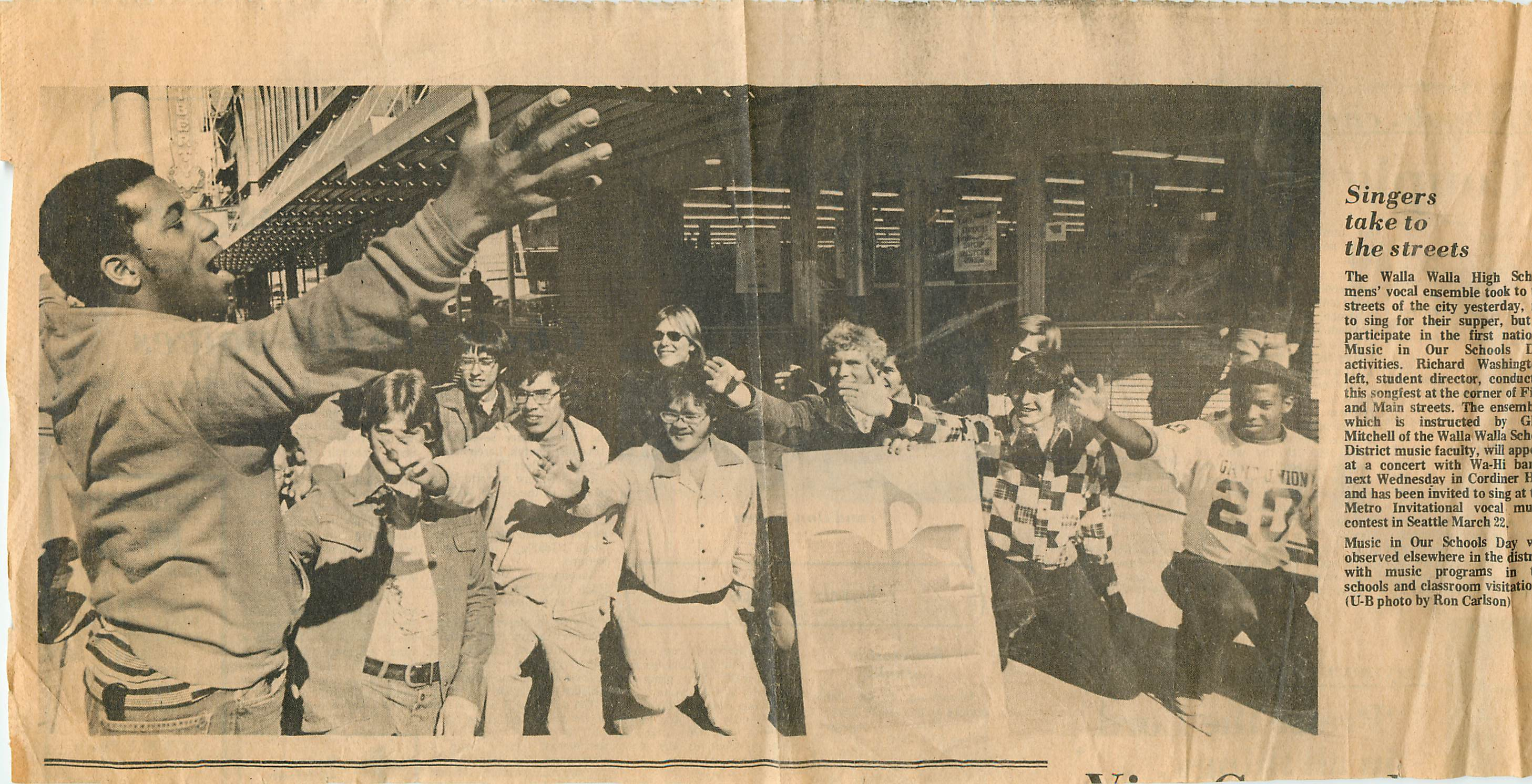 Wa-Hi Men's Ensemble Union Bulletin