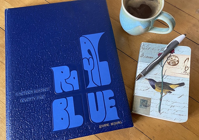 Class of '75 Royal Blue Yearbook