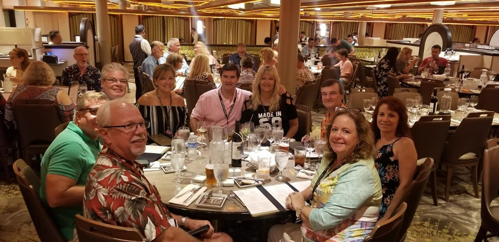 Dinners were always crazy fun