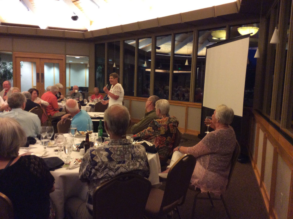Kathie Collins Wasserman making all of us laugh!