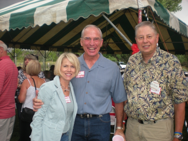 That smile says hes still running for office. (45th reunion)
