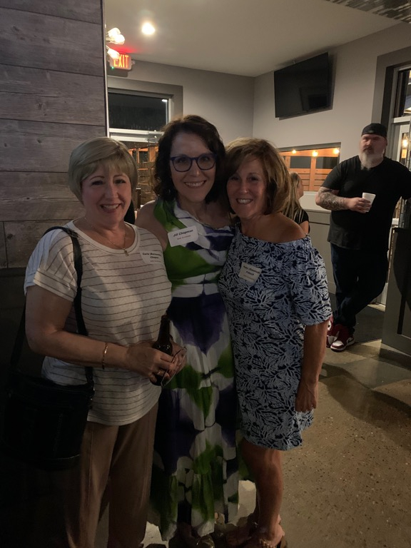 Carla (Bernardini) Chupac, Jill Chapman, Patty (Greenup) Fritsch. A big shout out to Carla for being one of our FB Champions and knowledge sent to the committee for the classmates we have lost! Thanks again Carla for all of your insights and assistance wi