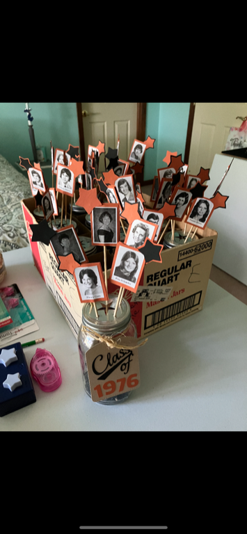 More centerpieces . . .