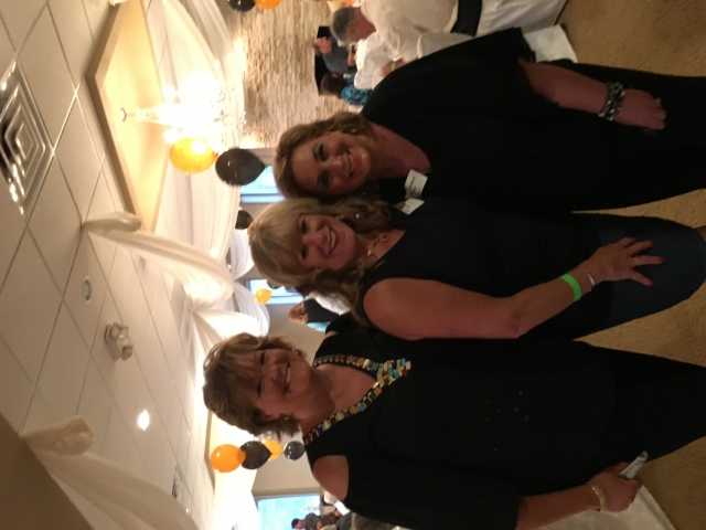 Kris (Schaefer) Garanich, Cathy (Borgeson) Flanders, Sharon (Lanci) Crilley