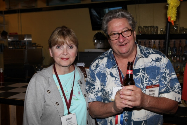Susie Sparrow with Henry Basil Ensley (Harding 65)