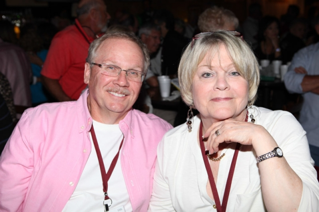 Tommy Russell (West 69) with Linda Russell