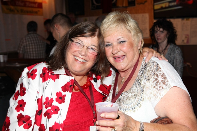 Joanna Cherry Palumbo (Harding 65) and Linnie Perrell Helms (West 66)