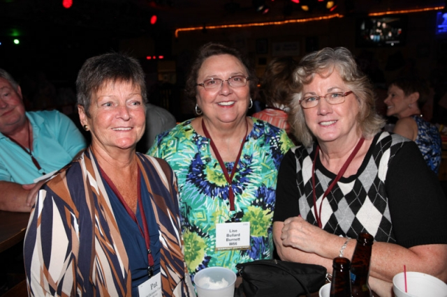 Pat Wilkinson Davis and Lise Bullard Burnett, both West 66 with (?)