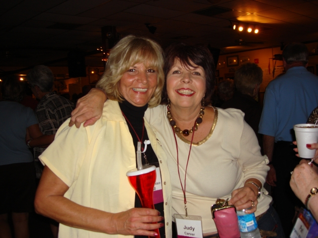The lovely Jean Arnold Lovelace and equally lovely Judy Carver