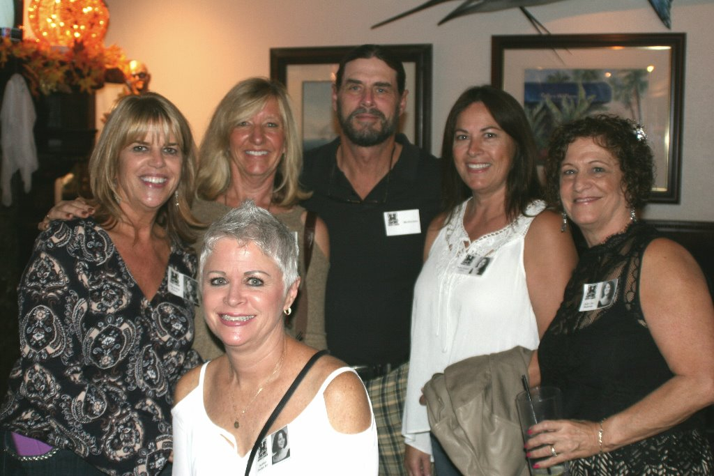 Lisa Riley, Nancy Schanke, Marty and Indy Coon, Julie Cox and in front - Debbie Dodge