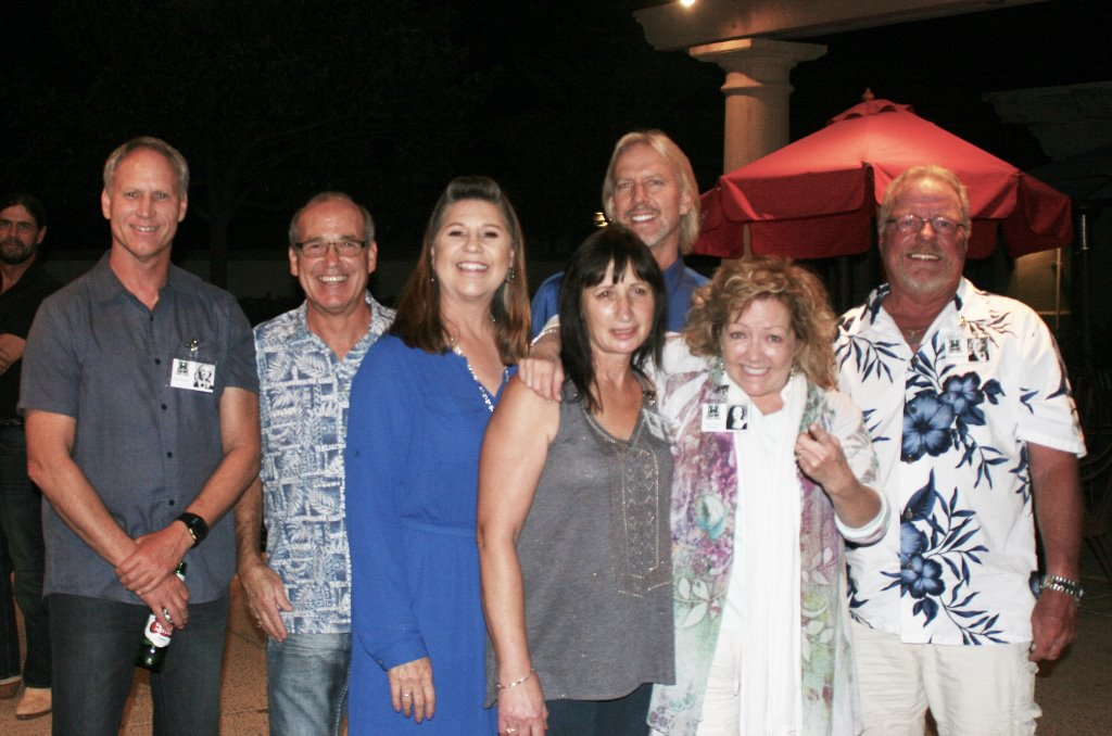 Dan Kovar, Terry Delgado, Diane Gaumond Rojas, MerriLou Moore Doyle, Patti Reed Minnis, Bruce Banke, Mark Boyden