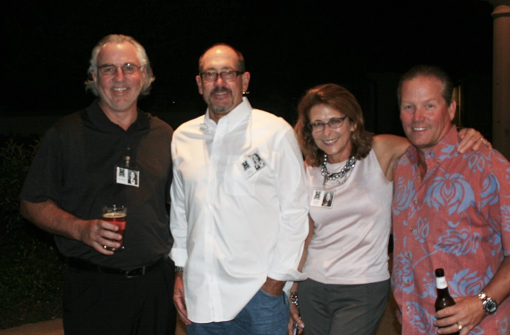 Jim Mahin, Dean Stanley, Carolyn & Matt Cohn