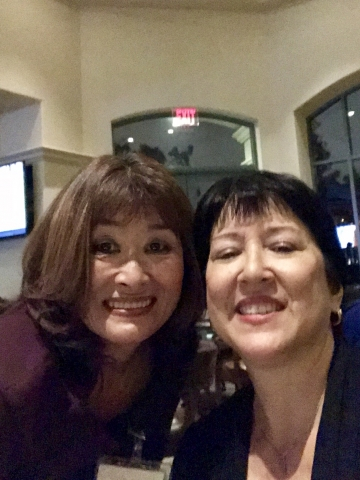 Best bud Kathy Lee Stowe and Mari Tanaka Parker