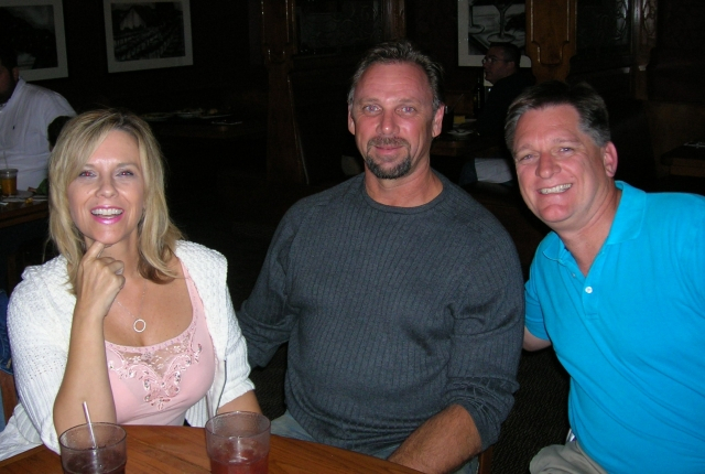 Kristin, Tony and Mike Smith