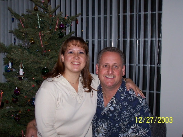 April (Baker) Owens and her husband Mark.
Christmas 2003
