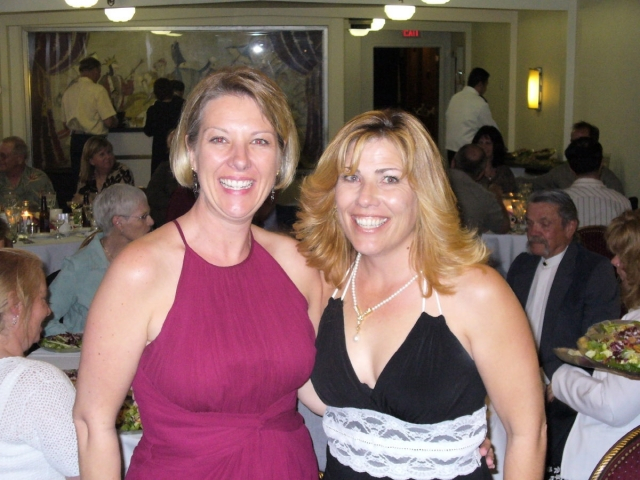 Laura (Boberick) Case & Marla (Stansbury) Lott at Bonnie Bodines wedding - March, 17, 2007