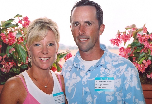 The Westerfields at Catherine (Murano) Johnsens Annual Day at the Races in Del Mar.