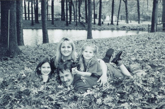 Daniel Bush and his Family