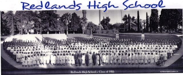 REDLANDS CLASS OF 1986