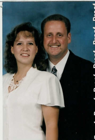 April (Baker) Owens and her husband, Mark, at the 10 year reunion!!!