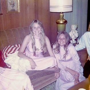 Bev class of '72 and Carol Tigri
