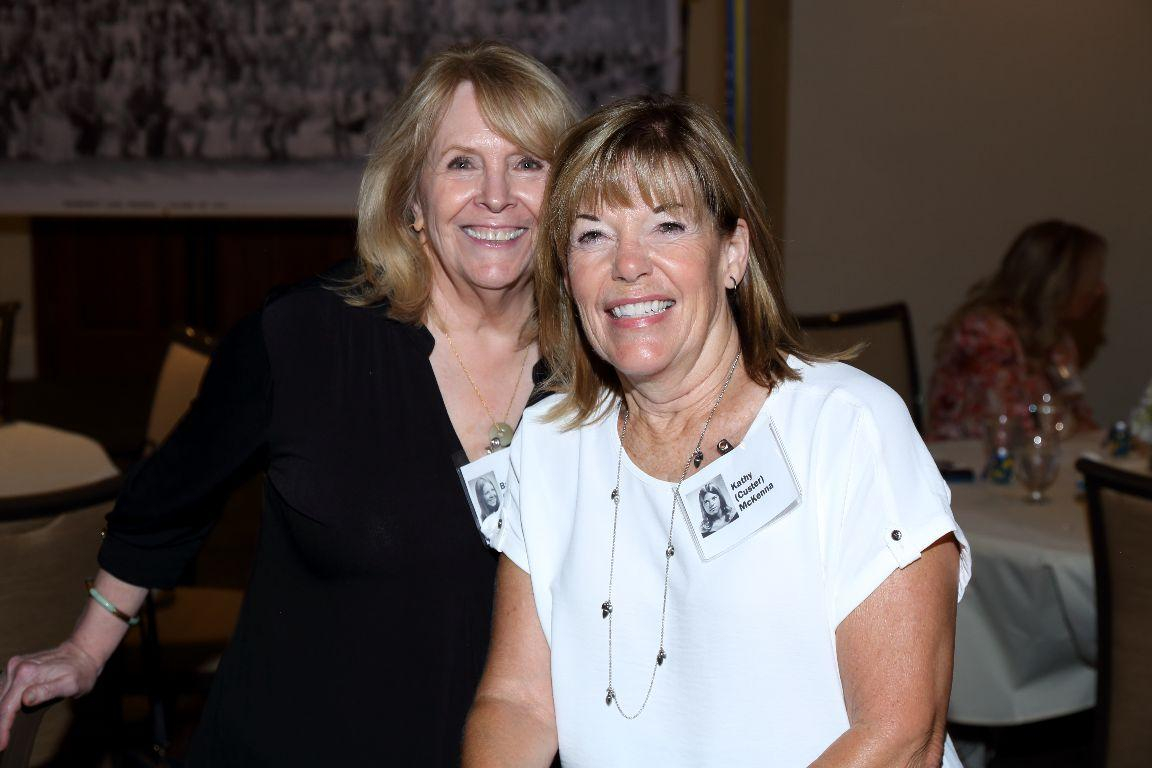 Barbara Baldwin and Kathy Custer
