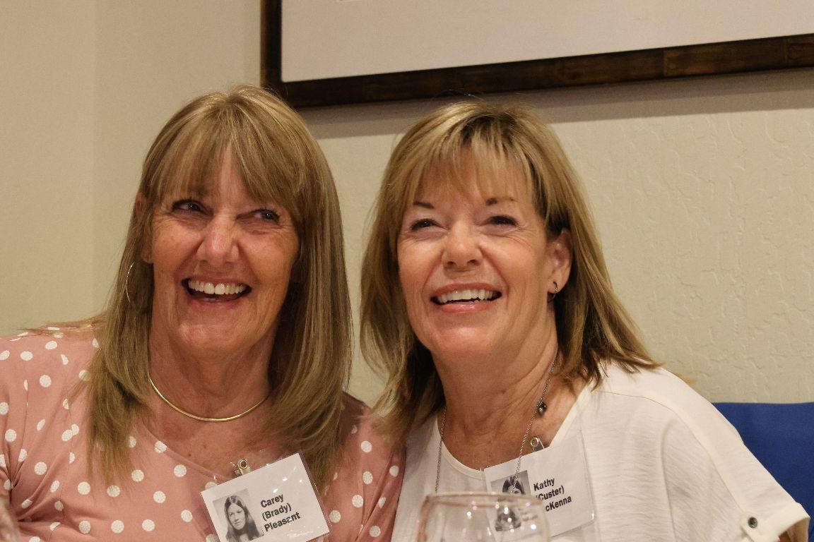 Carey Brady and Kathy Custer