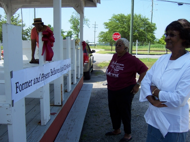 Minnie Greene and Dimple Oneal, Club Secretary
