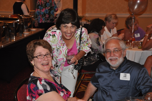 Ann, Gail and Dan enjoying life. 