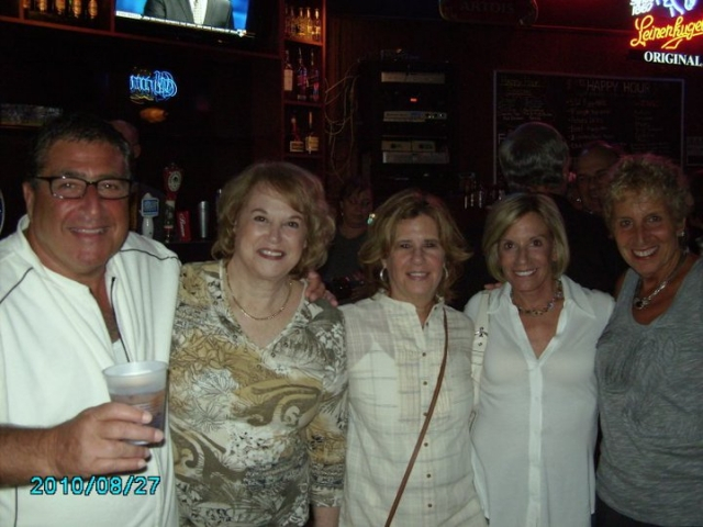 Ronnie Weisman, Bonnie Sell, Vicki Goodman (Rivas), Elaine Bachrach (Dachis) and Harriet Ingber (Swatez)