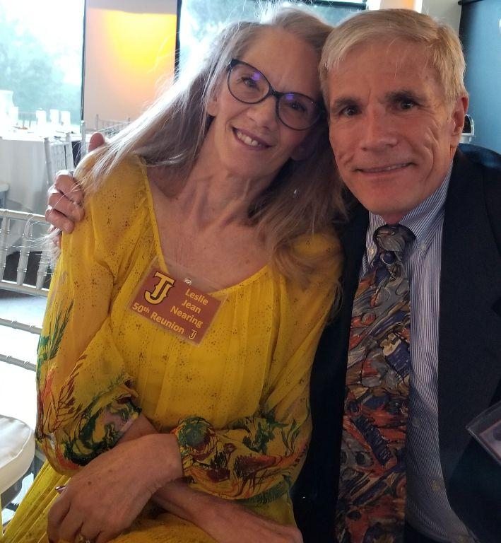 I thought this was a beautiful picture of a beautiful couple! Leslie and Michael Nearing at the Reunion dinner.