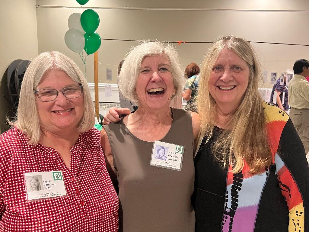 Phyllis Day, Joanne Newett, Janet Pearson