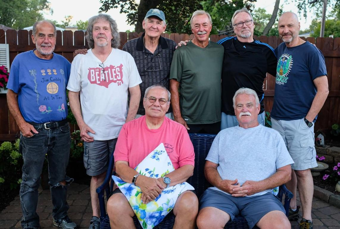 Guy Friends/Band Mates: Keith Kowalewski ('71), Steve Turley, Greg Douce, Brad Pauling, Peter Lunde, Brian Weberg, Bob Rekart, Bruce Bell