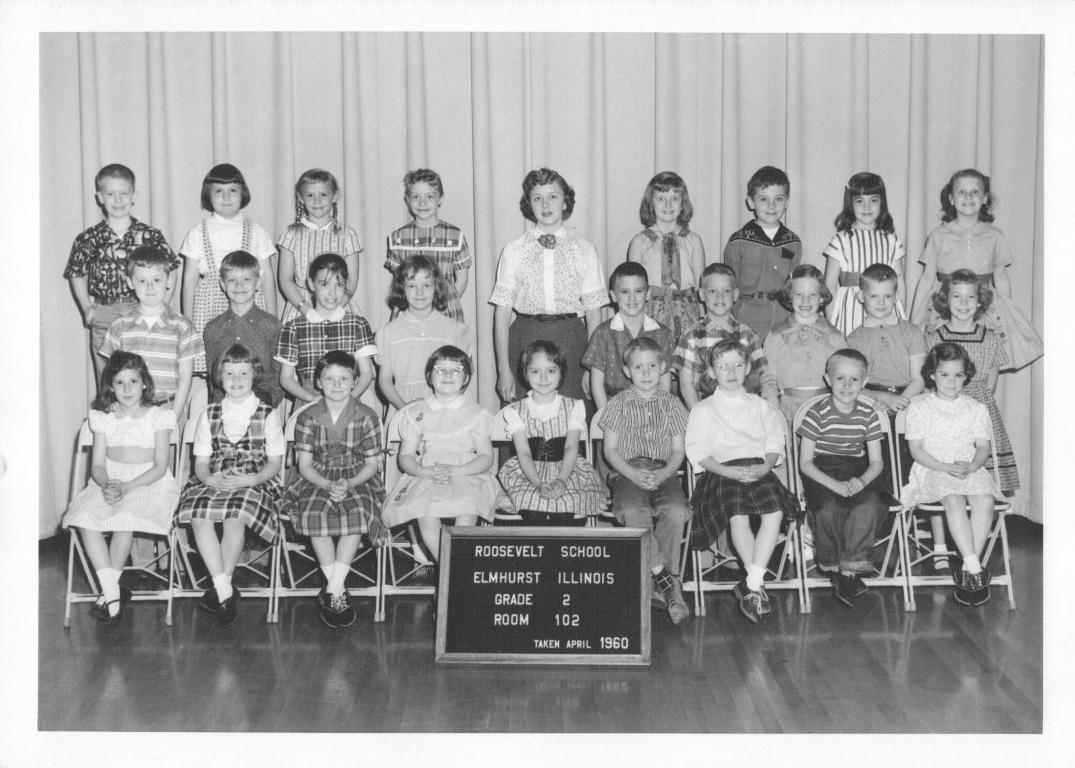 Roosevelt 2nd Grade 1960, Miss/Mrs. ???