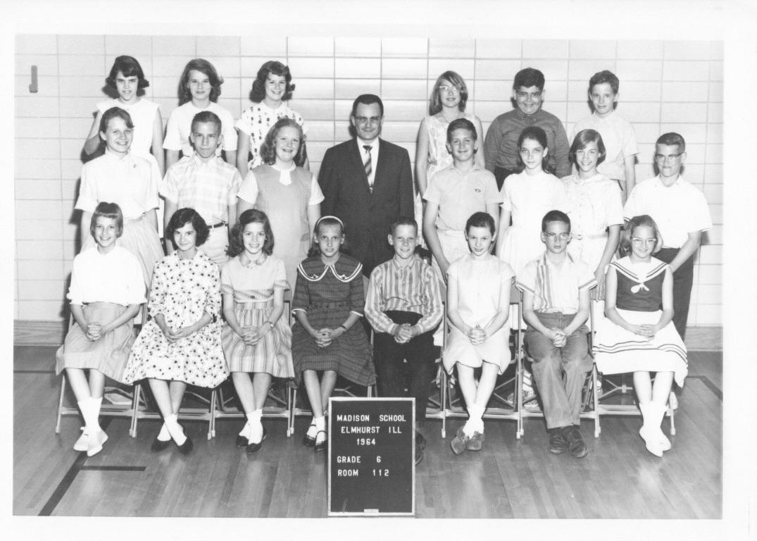 Madison 6th Grade 1964, Mr. Cooper