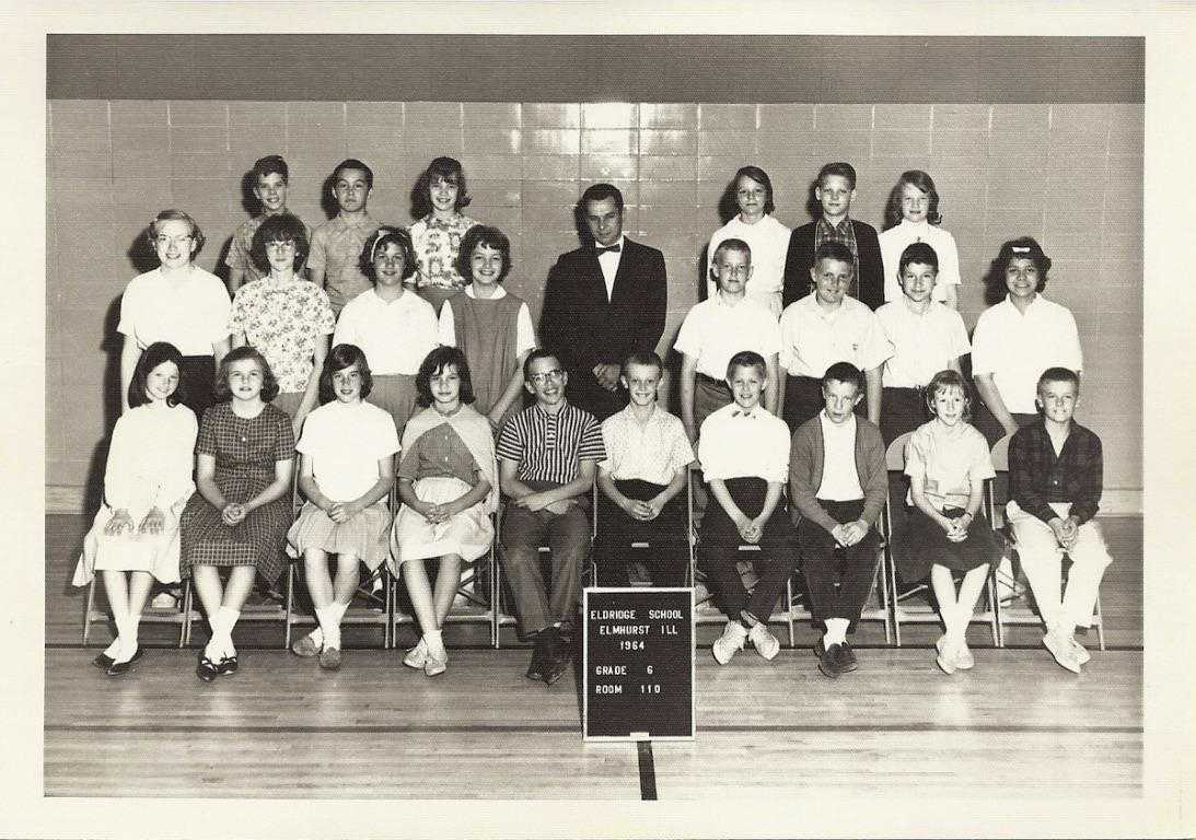 Eldridge School Grade 6, 1964, Mr. Trauth