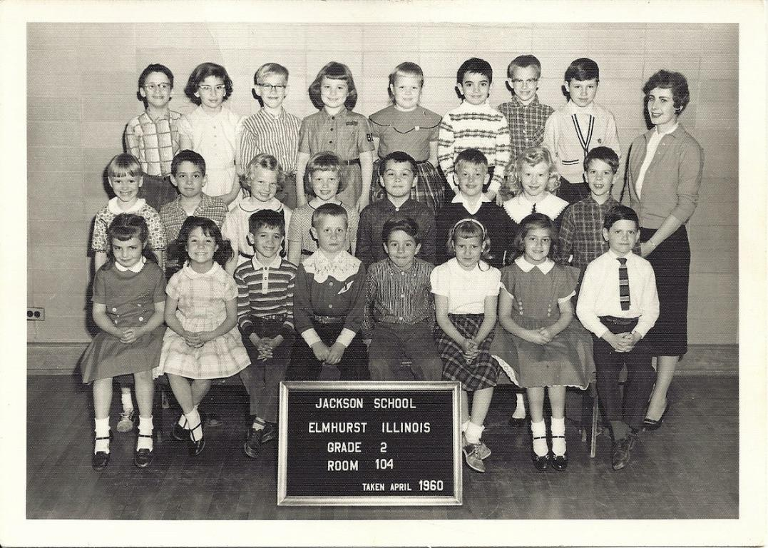 Jackson School Grade 2, 1960