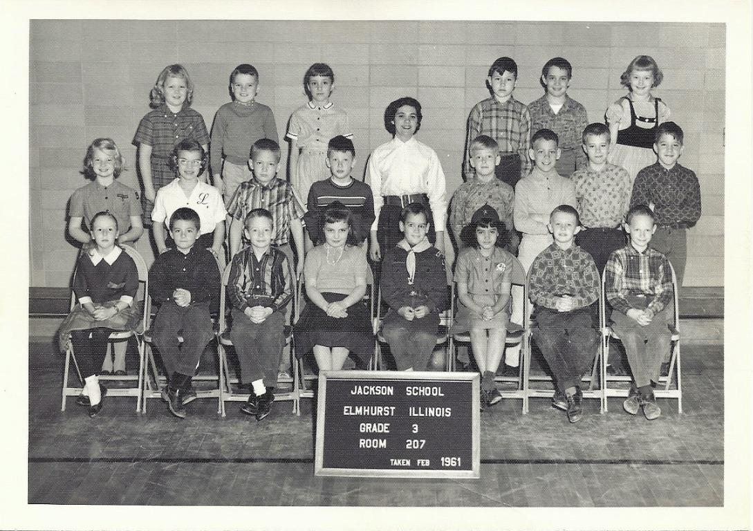 Jackson School Grade 3, 1961, Mrs. Klupar