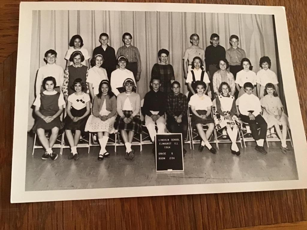 Lincoln 6th Grade 1964, Mrs. Wallace