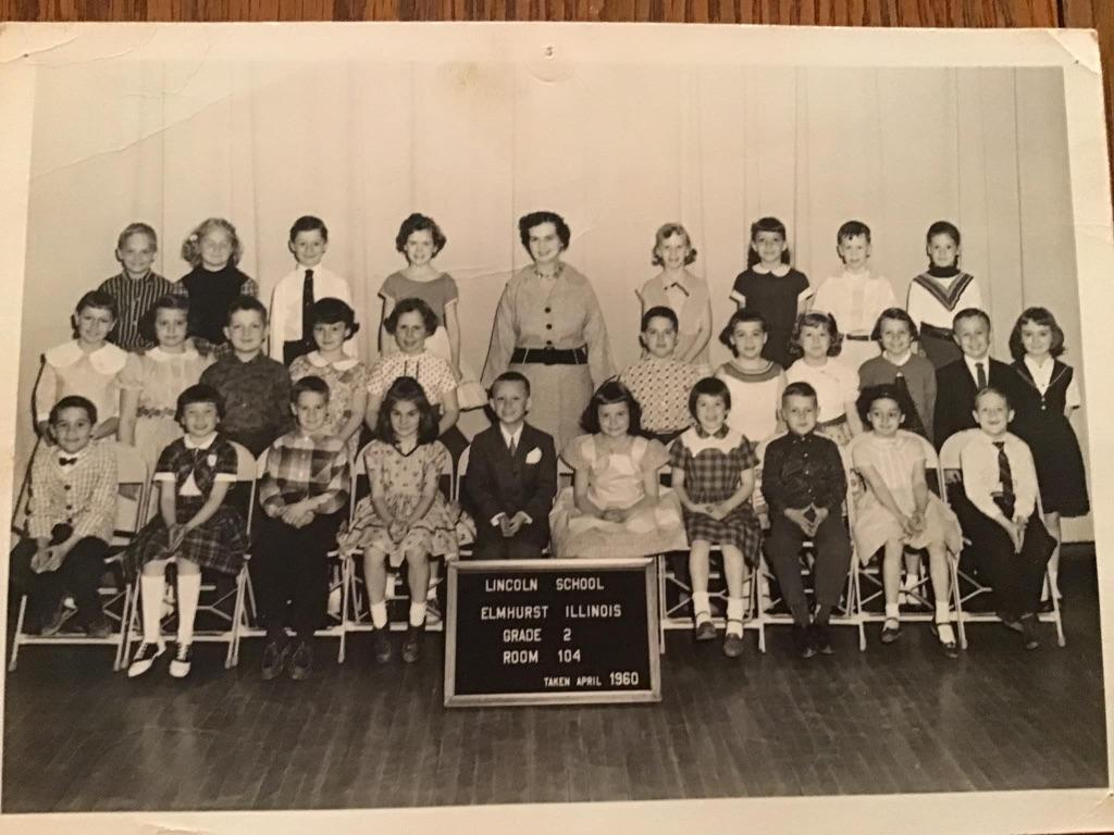 Lincoln 2nd Grade 1960, Mrs. Schetzlein
