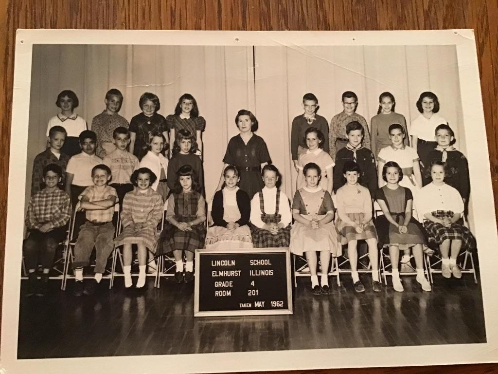 Lincoln 4th Grade 1962, Mrs. Nilson