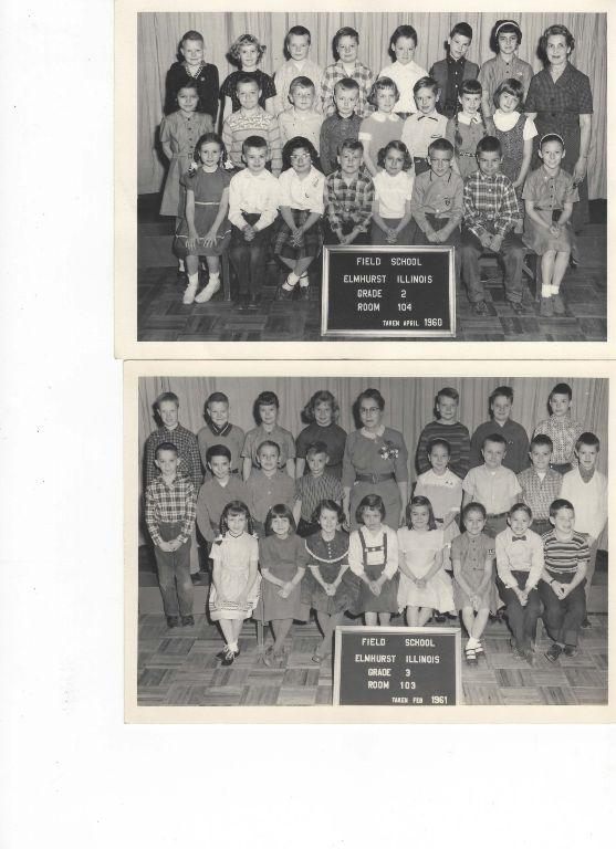 Field School-2nd (1960) and 3rd (1961) grades